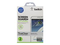 Belkin Screen Guard Anti-Smudge Screen Protector - Skärmskydd för mobiltelefon - för Samsung Galaxy Note II F8M529CW2
