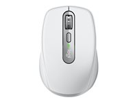 Logitech MX Anywhere 3 for Mac - Mus - laser - 6 knappar - trådlös - Bluetooth - trådlös USB-mottagare - blekgrå 910-005991