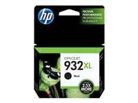 HP 932XL - Lång livslängd - svart - original - bläckpatron - för Officejet 6100, 6600 H711a, 6700, 7110, 7510, 7610, 7612 CN053AE#301