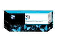 HP 772 - 300 ml - cyan - original - DesignJet - bläckpatron - för DesignJet HD Pro MFP, Z5200, Z5200 PostScript, Z5400 PostScript ePrinter CN636A