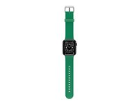 OtterBox All Day Comfort - Band för smart klocka - 42/44/45mm - green juice - för Apple Watch Hermès Series 9, Series 10, Series 8, Series 9 77-93681