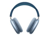 Apple AirPods Max - Hörlurar med mikrofon - fullstorlek - Bluetooth - trådlös - aktiv brusradering - himmelsblå - för iPad/iPhone/iPod/TV/Watch MGYL3ZM/A