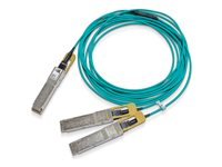 NVIDIA - 200GBase-AOC direktanslutningskabel - QSFP56 till QSFP56 - fiberoptisk - halogenfri, Active Optical Cable (AOC) 980-9I95A-00H010