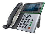 HP Poly Edge E500 - VoIP-telefon med nummerpresentation/samtal väntar - 3-riktad samtalsförmåg - SIP, SDP - 48 linjer - midnattsblå, vit 82M94AA