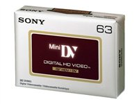 Sony DVM-63HDV - Mini-DV - 1 x 63 min DVM63HDV