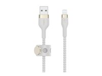 Belkin BOOST CHARGE - Lightning-kabel - USB hane till Lightning hane - 1 m - vit CAA010BT1MWH