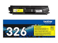 Brother TN326Y - Gul - original - tonerkassett - för Brother DCP-L8400, DCP-L8450, HL-L8250, HL-L8350, MFC-L8650, MFC-L8850 TN326Y