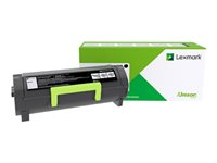 Lexmark 602XE - Extra lång livslängd - svart - original - tonerkassett Lexmark Corporate - för Lexmark MX510de, MX511de, MX511dhe, MX511dte, MX611de, MX611dhe 60F2X0E