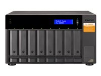 QNAP TL-D800S - Hårddiskarray - 8 fack (SATA-600) - SATA 6Gb/s (extern) TL-D800S