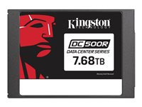 Kingston Data Center DC500R - SSD - krypterat - 7.68 TB - inbyggd - 2.5" - SATA 6Gb/s - AES - Self-Encrypting Drive (SED) SEDC500R/7680G