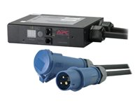 APC Metered Rack PDU AP7152 In-Line Current Meter - Aktuell övervakningsenhet (kan monteras i rack) - AC 230 V - 3680 VA - Ethernet 10/100, RS-232 - utgångskontakter: 1 - 1U - svart - för P/N: AR3100 AP7152