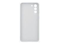 Samsung Silicone Cover EF-PG996 - Baksidesskydd för mobiltelefon - silikon - ljusgrå - för Galaxy S21+ 5G EF-PG996TJEGWW