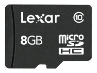 Lexar Mobile Edition - Flash-minneskort - 8 GB - Class 10 - microSDHC LSDMI8GBABEUC10A