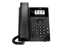 Poly VVX 150 - VoIP-telefon - 3-riktad samtalsförmåg - SDP - 2 linjer 911N0AA#AC3