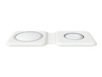 Apple MagSafe Duo Charger - Trådlös laddningsmatta - 2 utdatakontakter (magnetisk) MHXF3ZM/A