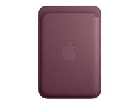 Apple - Plånbok för mobiltelefon/kreditkort - MagSafe-kompatibilitet - mikrotwill, FineWoven - mullbär - för iPhone 12, 13, 14, 15 MT253ZM/A