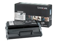 Lexmark - Svart - original - tonerkassett LRP - för Lexmark E321, E321t, E323, E323n, E323t, E323tn 12A7400