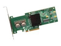 Intel RAID Controller RS2WC080 - Kontrollerkort (RAID) - 8 Kanal - SATA 3Gb/s / SAS 6Gb/s - låg profil - RAID 0, 1, 5, 10, 50, JBOD - PCIe 2.0 x8 - för Server System P4208CP4MHGC RS2WC080