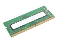 Lenovo - DDR4 - modul - 16 GB - SO DIMM 260-pin - 3200 MHz / PC4-25600 - ej buffrad - icke ECC - Campus - för K14 Gen 1; ThinkBook 14 G5 IRL; ThinkCentre M90q Gen 2; ThinkPad E14 Gen 3; E14 Gen 5 4X71D09534