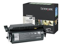 Lexmark - Svart - original - tonerkassett - för Lexmark T620, T622, X620 12A6865