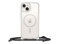 OtterBox React Series - Baksidesskydd för mobiltelefon - halsband - MagSafe-kompatibilitet - klar - för Apple iPhone 14 77-92283