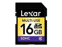 Lexar - Flash-minneskort - 16 GB - Class 6 - SDHC LSD16GABEUCL6