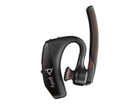 Poly Voyager 5200 - Voyager 5200 series - headset - inuti örat - montering över örat - Bluetooth - trådlös - aktiv brusradering - USB-A via Bluetooth-adapter - svart - Certifierad för Microsoft-teams 7K2F3AA