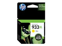 HP 933XL - Lång livslängd - gul - original - bläckpatron - för Officejet 6100, 6600 H711a, 6700, 7110, 7510, 7610, 7612 CN056AE#BGY