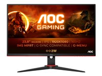 AOC Gaming 24G2SPU/BK - G2 Series - LED-skärm - Full HD (1080p) - 23.8" 24G2SPU/BK