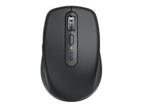 Logitech MX Anywhere 3 for Business - Mus - laser - 6 knappar - trådlös - Bluetooth, 2.4 GHz - Logitech Logi Bolt USB-mottagare - grafit 910-006205