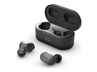 Belkin SoundForm - True wireless-hörlurar med mikrofon - inuti örat - Bluetooth - svart AUC001BTBK