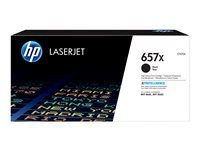 HP 657X - Lång livslängd - svart - original - LaserJet - tonerkassett (CF470X) - för Color LaserJet Enterprise MFP M681; LaserJet Enterprise Flow MFP M681, MFP M682 CF470X