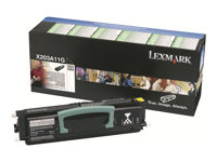 Lexmark - Svart - original - tonerkassett LCCP, LRP - för Lexmark X203n, X204n X203A11G