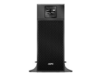 APC Smart-UPS SRT 6000VA - UPS - AC 230 V - 6000 Watt - 6000 VA - Ethernet 10/100, USB - utgångskontakter: 13 - svart - för P/N: SRT1500RMXLI-NC, SRT1500XLI SRT6KXLI