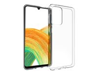 Insmat Crystal - Baksidesskydd för mobiltelefon - termoplastisk polyuretan (TPU) - klar - för Samsung Galaxy A33 5G 650-1958