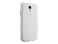 Belkin Shield Sheer Matte - Skyddsfodral för mobiltelefon - polykarbonat - klar - för Samsung Galaxy S4 F8M550BTC01