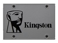 Kingston UV500 - SSD - krypterat - 1.92 TB - inbyggd - 2.5" - SATA 6Gb/s - 256 bitars AES - TCG Opal Encryption 2.0, Self-Encrypting Drive (SED) SUV500/1920G