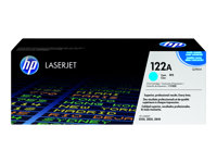 HP 122A - Cyan - original - LaserJet - tonerkassett (Q3961A) - för Color LaserJet 2550L, 2550Ln, 2550n, 2820, 2840 Q3961A