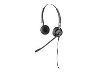 Jabra BIZ 2400 Duo - Headset - på örat - kabelansluten 2409-700-104