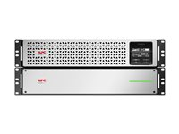 APC Smart-UPS On-Line SRTL2200RM4UXLI-NC - UPS (kan monteras i rack) (hög densitet) - AC 220/230 V - 1980 Watt - 2200 VA - litiumjon - utgångskontakter: 8 - 4U - 1.83 m sladd - svart med främre avfasning i silver - med APC UPS Network Management Card SRTL2200RM4UXLI-NC