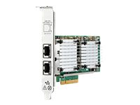 HPE 530T - Nätverksadapter - PCIe 2.0 x8 - 10Gb Ethernet - begagnat - för Apollo 4200 Gen10; ProLiant DL360 Gen10, DL388p Gen8 656596R-B21