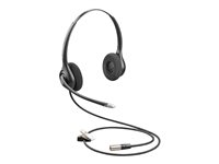 Poly SupraPlus SHS 2070-01 - Headset - på örat - kabelansluten - Quick Disconnect 8K7E5AA#AC3