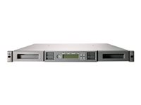 HPE 1/8 G2 Tape Autoloader Ultrium 3000 - Bandrobot - 12 TB / 24 TB - platser: 8 - LTO Ultrium (1.5 TB / 3 TB) - Ultrium 5 - 8Gb Fibre Channel - extern - 1U - streckkodsläsare, kryptering BL541B