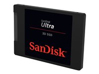 SanDisk Ultra 3D - SSD - 2 TB - inbyggd - 2.5" - SATA 6Gb/s SDSSDH3-2T00-G25