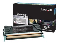 Lexmark - Lång livslängd - svart - original - tonerkassett LRP - för Lexmark XS748de 24B5700