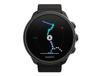 Suunto 9 Baro - Titanium Limited Edition - glasfiberarmerad polyamid - sportklocka med rem - textil - svart - handledsstorlek: 130-220 mm - display 1.34" - Bluetooth - 66.9 g SS050892000