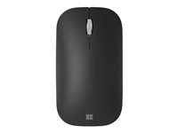 Microsoft Modern Mobile Mouse - Mus - höger- och vänsterhänta - optisk - 3 knappar - trådlös - Bluetooth 4.2 - svart KTF-00003