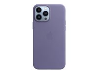 Apple - Baksidesskydd för mobiltelefon - med MagSafe - läder - blåregn - för iPhone 13 Pro Max MM1P3ZM/A