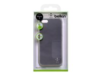 Belkin Micra Fine - Fodral för mobiltelefon - polykarbonat - asfalt F8W300VFC00