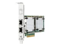 HPE 530T - Nätverksadapter - PCIe 2.0 x8 - 10Gb Ethernet - för Apollo 4200 Gen10; ProLiant DL360 Gen10, DL388p Gen8 656596-B21